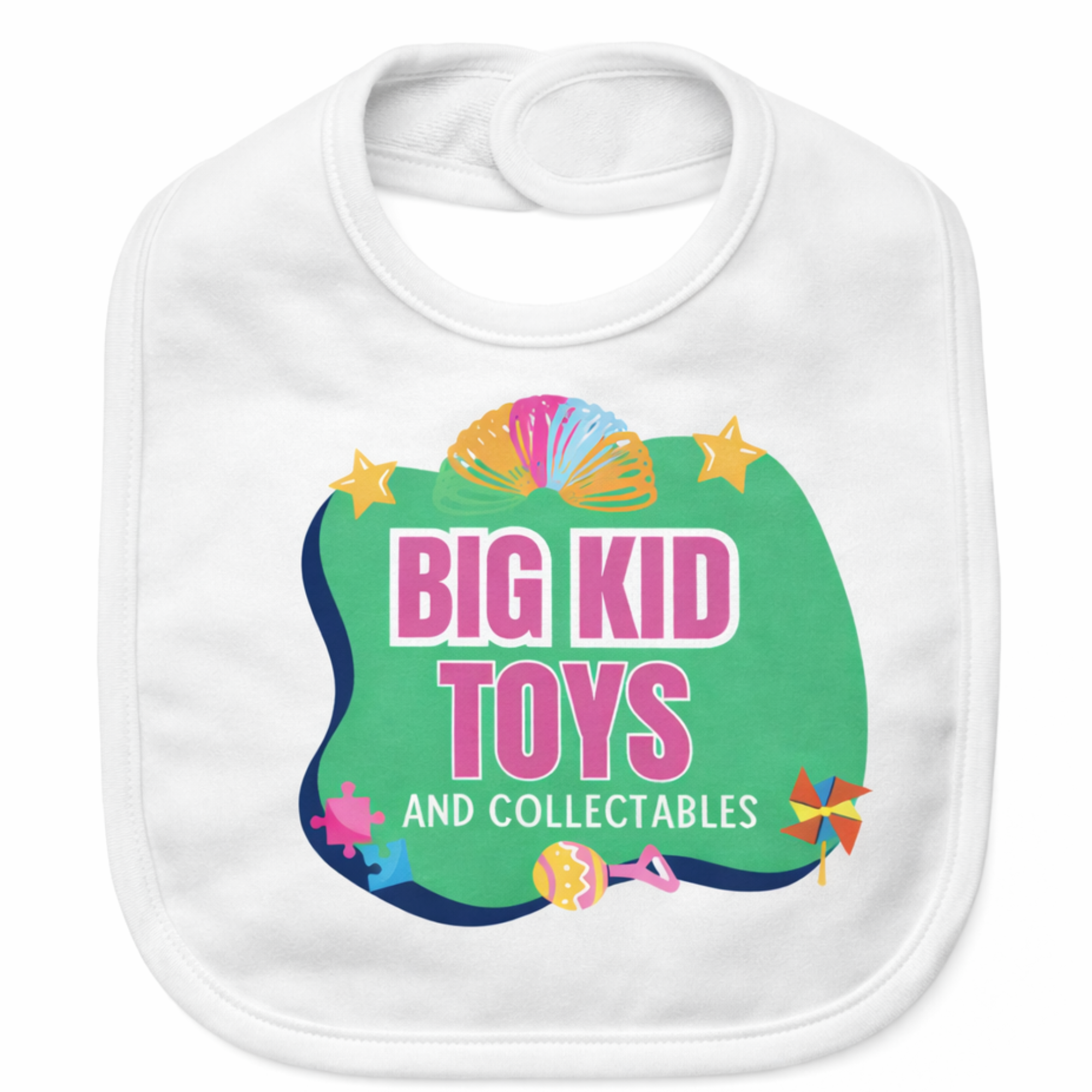 Big Kid Toys Feeding Bib – Soft Baby Essential