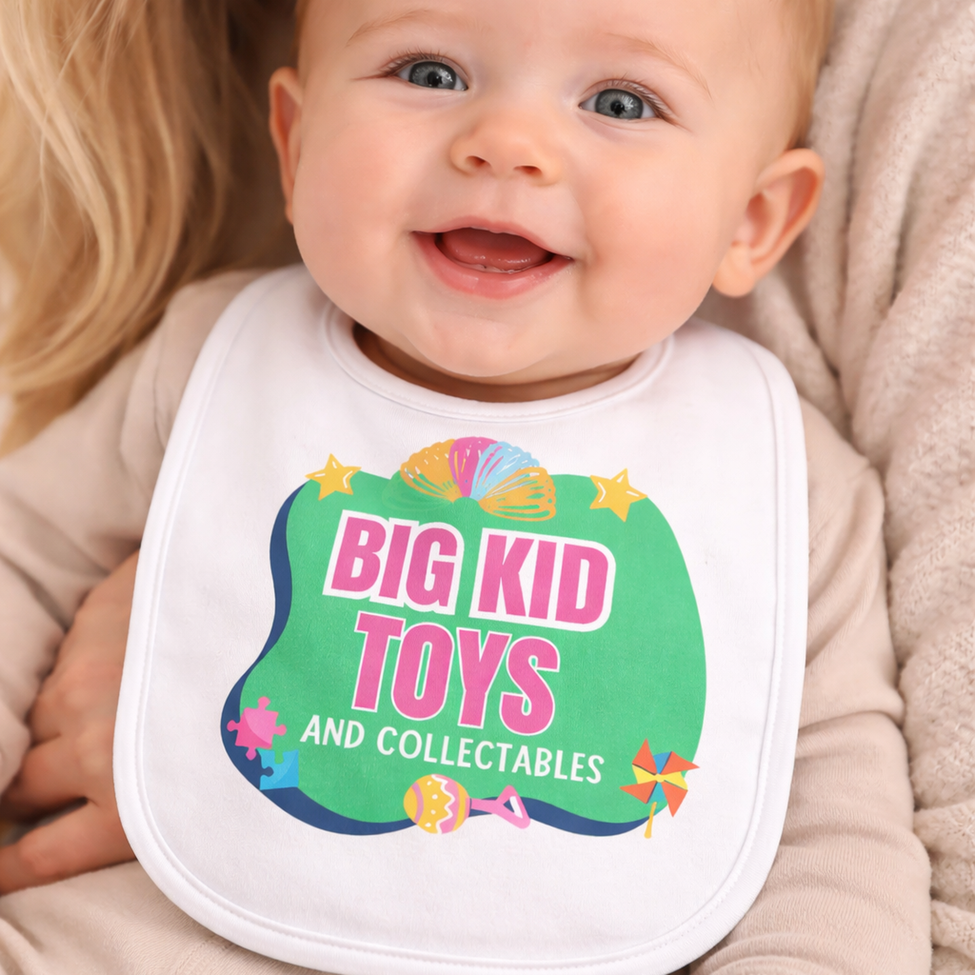 Big Kid Toys Feeding Bib – Soft Baby Essential